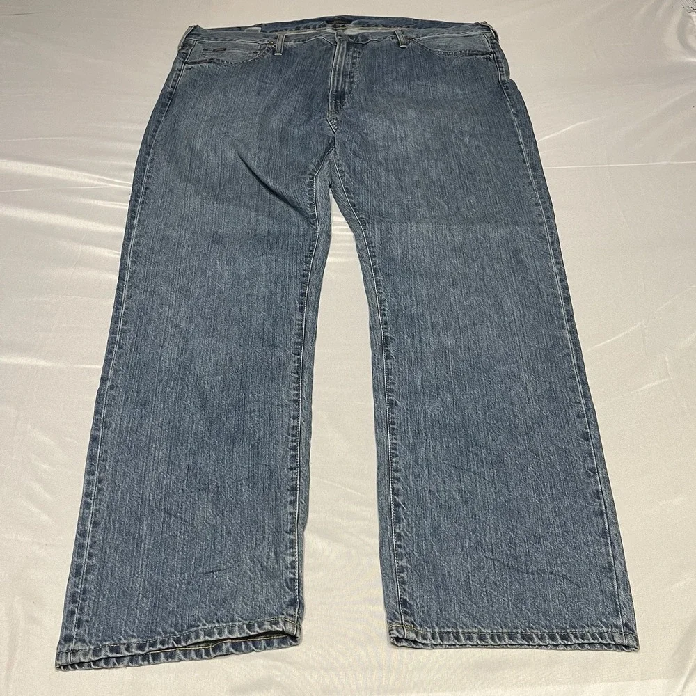 Polo Ralph Lauren Hampton Relaxed Straight Jeans Men's 44x32 Medium Wash